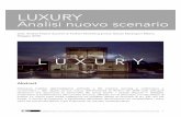 LUXURY Analisi nuovo scenario...luxury/unusual sono le dimensione di: servizio ed esperienza. Il concetto si rafforza dall’insieme delle related tags dove troviamo parole come: interiors,