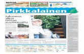 Pirkkalaisen taitto 18.6.08¤kuu-18.pdfKaroliina Ahola Jo perinteiseksi muodostuneet Ollilan juhannusmarkkinat ve-tivät tiistaina paljon väkeä puo-leensa. Markkinoilla sai tutustua