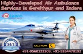 Efficient Medical Support by Medivic Air Ambulance Services in Gorakhpur
