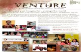 HTW EYS presents VENTURE€¦ · HTW EYS presents VENTURE A new program for girls and boys 7 th–12 grades VENTURE Creative Fun Day Sunday, January 27th at HTW from 1 pm to 4:30
