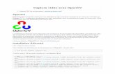 Capture vidéo avec OpenCVtvaira.free.fr/projets/activites/activite-qt-opencv.pdf · ii libopencv-calib3d-dev:amd64 3.2.0+dfsg-4ubuntu0.1 amd64 development files for libopencv-calib3