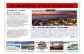 KAPPA PSI GRADkappapsi.org/img/uploads/files/chapter newsletters... · $165/night to $225/night. For more information visit: . ... free paddle boats, free beach volleyball, and more!