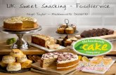 Mademoiselle Desserts & Handmade Cake UK Cake Overview ... · Home baking, bake off. Salted Carmel continues to grow (23% YOY growth) Superfoods grown by 74% since LY (Blueberries,