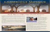 ccm-newsletter-issue-02-2016 OLD€¦ · lending us his state-of-the-art Dubai recording studio for our exciting new Qur'an initiative. The new Cambridge Mosque will, inshaAllah,