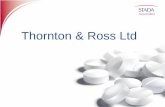 Thornton & Ross Ltd - PLG · November 2014 Obesity timebomb 'could destroy the March 2015 NHS’ Record number of people undergoing amputations because of diabetes. Diabetes UK says