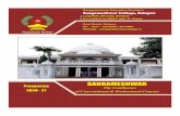 From The Principal s Desksangameshwarcollege.in/pdf/Jr College Prospectus 2020-21.pdf · 2020. 7. 31. · From The Secretary's Desk The words"Kayakawe kailas" by the cosmic Kannada