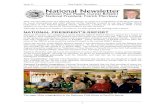 NATIONAL PRESIDENT’S REPORTIssue 11 Past Pupils’ Newsletter January 2007 NATIONAL DELEGATE’S REPORT Father Sean was unable to attend but sent his apologies and gave some information