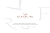 Каталог фасадов Fabriche · каталог продукции декабрь 2019 Изображения в данном рекламно-информационном