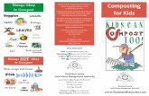 Things Okay Composting for Kids · 2020. 4. 29. · Composting for Kids Rockland County Solid Waste Management Authority Thank you for taking the time to learn about engaging children
