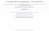 Integrative Cancer Therapies - advancedmedicine.ca · Integrative Cancer Therapies DOI: 10.1177/1534735405285882 Integr Cancer Ther 2006; 5; 63 ... dant supplements by cancer patients.1