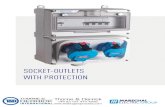 SOCKET-OUTLETS WITH PROTECTION - Heating and Process€¦ · SOCKET-OUTLETS WITH PROTECTION From 16 to 63 A IP66/IP69k water- and dust-tight RCD protection Inspection window 1 or