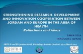 SRTD II and EU-Jordan Net II Workshop, Amman (Jordan), 23 ... Re… · •RESCAP-MED - NCDs and their social determinants in Mediterranean partner countries: building sustainable