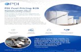 PDI Fuel Pricing B2B Brochure - s22900.pcdn.co · PDI Fuel Pricing B2B is built to handle the diversity of the B2B fuels market modeling spot, term, list, and rack pricing. Easily