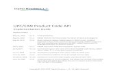 UPC/EAN Product Code API - Digit-Eyes · 2020. 8. 28. · UPC/EAN Product Code API Implementation Guide Page | 4 DIGIT-EYES UPC/EAN DATABASE API OVERVIEW The Digit-Eyes UPC / EAN