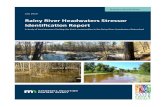 Rainy River Headwaters Stressor Identification ReportRainy River Headwaters Stressor Identification Report • [July 2019] Minnesota Pollution Control Agency 1 Executive summary Over