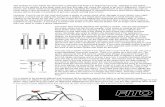 Bicycle Wheel Alignment Instruction - FITO BIKES · For a wheel to be properly aligned and stressed, all the spokes need to be within a certain tension range. Each time you adjust
