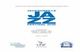 Jacksonville Jazz Festival Economic Impact Report 2018apps2.coj.net/City_Council_Public_Notices... · (Visitors that were at least somewhat influenced by Jazz Fest to visit Jacksonville)