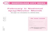 February is National Spay/Neuter MonthFeb 02, 2014  · their dogs, cats, or ferrets spayed/neutered during the month of February and save $40 through their veterinarian. How the rebate