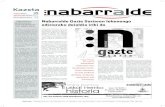 septiembre iraila septembre 2017 Nafarroa Navarra Navarre ... · Navarra, al patrimonio, a la cultura o a la identidad, desde la base de la investigación y de la reflexión. Y es