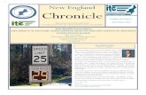 New England Chronicle - New England ITE – New England ...neite.org/The Chronicle/12-2012.pdfMassachusetts Department of Transportation Daniel M. Dulaski, PhD, PE Northeastern University