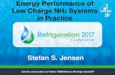 Energy Performance of Low Charge NH3 Refrigeration …...Freezer 2, -25°C 94.8 Cool Room 1, 4°C 46.0 Cooler Corridor, 4°C 6.0 Cool Room 2, 4°C 17.6 ... (Sydney) 5 Turn-Down See