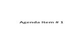 Agenda Item # 1 - Indiana Agenda Item # 1 Agenda Item # 2 Agenda Item # 3 Agenda Item # 4 Created Date