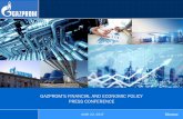 GAZPROM’S FINANCIAL AND ECONOMIC POLICY ......2017/06/22  · CHINA Gas business 5 COST OPTIMIZATION FOCUS AREAS AND PRIORITIES FOR 2017 GAZPROM’S FINANCIAL AND ECONOMIC POLICY,