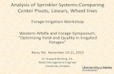 Forage Irrigation Workshop Western Alfalfa and Forage ...symposium/2019/Presentations/1_Irrigati… · • Full-circle pivot $85,000/130 ac = $654/ac • Half-circle pivot $85,000/65
