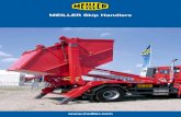 MEILLER Skip Handlers · The hydraulic skip locking mechanism is a hydraulic load securing system that actively intervenes in the front and rear pivot bearings of the skip, effec-tively
