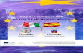 El municipio de Olmedo, en la provincia deEl municipio de Olmedo, en la provincia de Sassari, Cerdeña, Italia, invita en el año 2005 a una delegación española del municipio de
