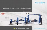 Steinle Filter Press Pump Series · Steinle Filter Press Pump Series 6 0. GENERAL 0.1. Introduction The FP/FH Air Operated Filter Press Pump range is a complete series of pumps for