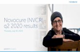Novocure (NVCR) overview · 2020. 7. 30. · Title: Novocure (NVCR) overview Author: Ashley Cordova Created Date: 7/30/2020 5:56:00 AM