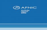 AFNIC - activity report 2006In 2006, only 6 members did not host any domain names, as against 53 in 2005. Development of .fr activity over the last ﬁve years The ﬁrst opening up