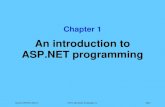 An introduction to Chapter 1 ASP.NET programming...Murach's ASP.NET 4.5/C#, C1 © 2013, Mike Murach & Associates, Inc. Slide 1 Chapter 1 An introduction to ASP.NET programming