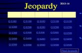 Jeopardy - kyrene.org€¦ · Jeopardy Q $100 Q $200 Q $300 Q $400 Q $500 Q $100 Q $100 Q $100 Q $100 Q $200 Q $200 Q $200 Q $200 Q $300 Q $300 Q $300 Q $300 Q $400 Q $400 Q $400
