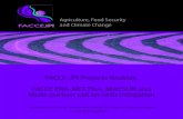 Agriculture, Food Security and Climate Change · FACCE-JPI Projects Booklet: FACCE ERA-NET Plus, MACSUR and Multi-partner call on GHG mitigation Compiled for FACCE ERA-NET Plus Mid-term