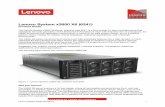 Lenovo System x3850 X6 (6241) - sico-systems.de€¦ · Industry-standard Advanced Encryption Standard (AES) NI support for faster and stronger encryption. Lenovo XClarity Administrator
