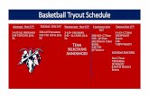 Basketball Tryout Basketball Tryout Info Athletic Registration must be on file to turnout! Team Selections will be made after Wednesday Practices Freshmen, Sophomores and Juniors are