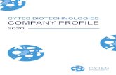 CYTES BIOTECHNOLOGIES COMPANY PROFILE...Cytes Biotechnologies S.L. is a biotechnology company founded in 2015 and located in Barcelona. Cytes manages and provides scientific services