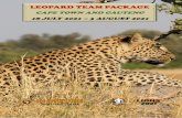 LEOPARD TEAM PACKAGE - Lions 2021 · PDF file Johannesburg is the provincial capital of Gauteng, th e wealthiest province in South Africa, having the largest economy of any metropolitan