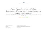 An Analysis of the Image-Text Arrangement and Relation · audience. In the field of communication, it seems that there is rather a lot of research on ... arrangement and relation
