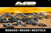 REDUCE REUSE RECYCLE - MB CRUSHER...2019/09/11  · into authentic mobile crushers, improving their use on site and their general performance. As a result, MB Crusher has grown so