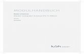 MODULHANDBUCH - iubh-fernstudium.de€¦ · Modul DLMCSITSDP: Cyber Security and Data Protection ... Contact Hours (per week) Language of Instruction English Student Workload (in