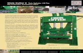 Chris Cutter 3 Twin Cylinder 140 Ton ... - stone-service.com CUTTER ALL.pdf · Chris Cutters are designed with ease of operation and durability in mind. The multiple floating teeth