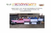 REPORT OF 2012 INTERNATIONAL YOUTH DAY CELEBRATION IN …€¦ · celebration began with the presentation of the United Nations Secretary General speech for the International Youth
