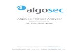 AlgoSec Firewall Analyzer Admnistration Guide · 2020. 5. 5. · Bulkimportsupportscope 214 CSVimportfileformat 215 Basicdevicedescriptionheaders 216 Accessinformationheaders 217