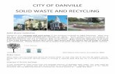 CITY OF DANVILLE SOLID WASTE AND RECYCLINGboyleky.com/wp-content/uploads/2019/01/2019-Cityof...- KY Hwy 3249 (606) 365-7806 Monday – Friday 7am – 4pm Closed Holidays Saturday 7am