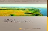 ROLES & RESPONSIBILITIES - University of Manitoba · INDIVIDUAL ROLES & RESPONSIBILITIES GUIDELINES FOR FACULTY AND STUDENTS INVOLVED WITH GRADUATE PROGRAMS AT THE UNIVERSITY OF MANITOBA