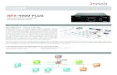NPX-4900-PLUS · 2015. 12. 8. · NPX-4900-PLUS HIGH-END GRAPHICS CONTROLLER FOR VISUAL DISPLAY SYSTEM) SYSTEM OVERVIEW IP VIDEO VIDEO LAN RGB / DVI NPX-4900-PLUS – TOP OF THE LINE