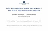 Debt rule design in theory and practice - the SGP's debt ... · a QFD a QFD primary balance ratio RI*'3 EDVHOLQH a 6*3 a QFD ... Sebastian Hauptmeier, Christophe Kamps 0.25cm European